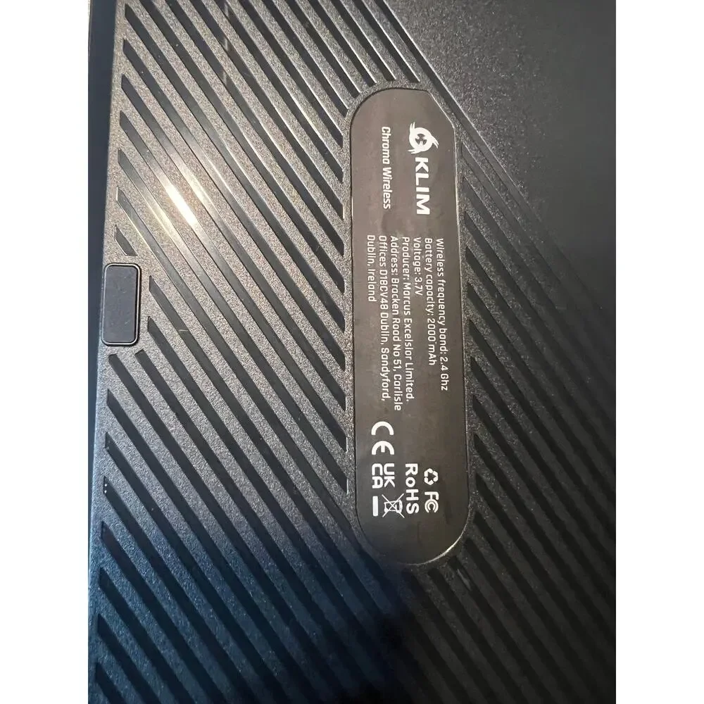 KLIM Chroma Wireless Spanish (España) Keyboard, RGB Backlit Wireless Keyboard